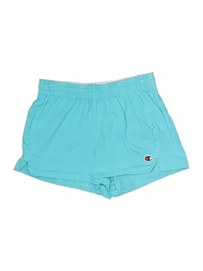 Pre-owned Champion Athletic Shorts In Teal