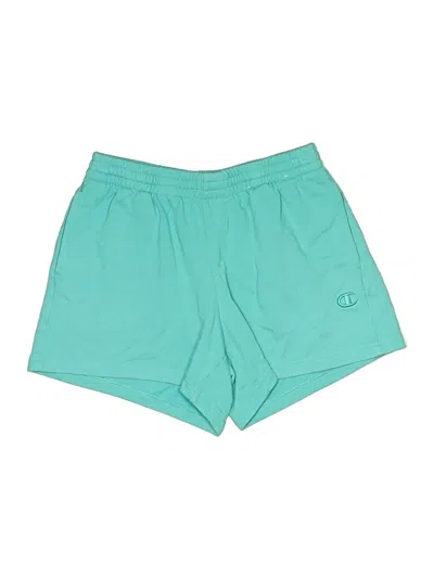 Pre-owned Champion Athletic Shorts In Teal
