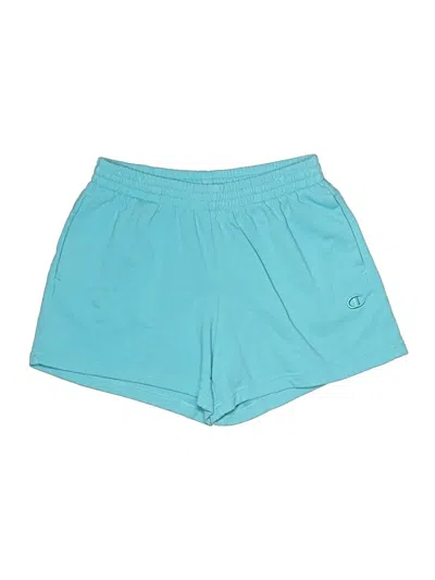 Pre-owned Champion Athletic Shorts In Teal