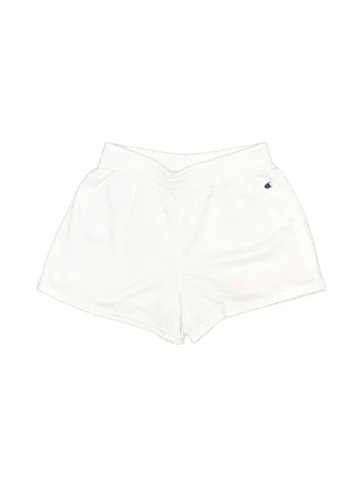 Pre-owned Champion Kids' Athletic Shorts In White