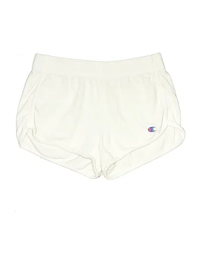 Pre-owned Champion Athletic Shorts In White