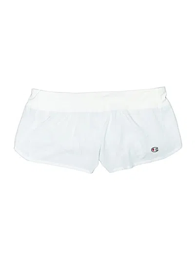 Pre-owned Champion Athletic Shorts In White