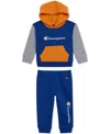 Champion Baby Boys 2-piece Hoodie And Joggers Set In Blue