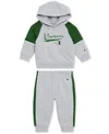 Champion Baby Boys 2-piece Hoodie And Joggers Set In Gray