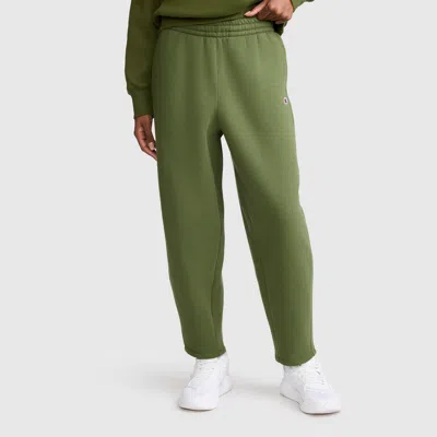 Champion Barrel Leg Fleece Pant In Chive