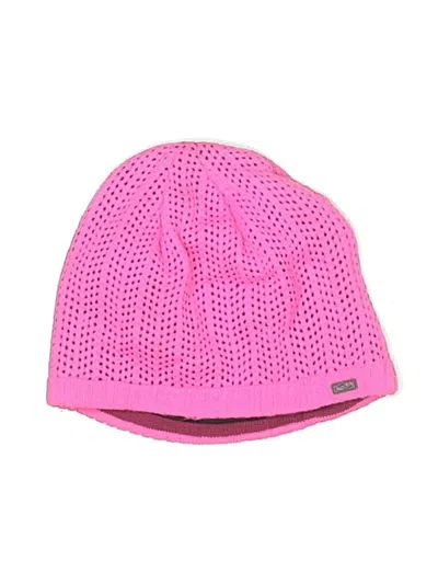 Pre-owned Champion Beanie Hat In Pink