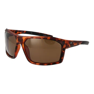 Champion Bicolor Stainless Steel Sunglasses In Brown