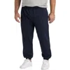 Champion Big & Tall Elasticized-hem Sweatpants In Navy