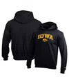 Champion Big Boys And Girls Black Iowa Hawkeyes Campus Pullover Hoodie In Black