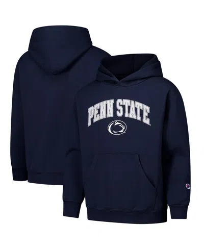 Champion Big Boys And Girls Navy Penn State Nittany Lions Campus Pullover Hoodie