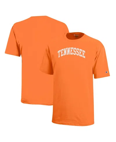Champion Big Boys And Girls Tennessee Orange Tennessee Volunteers Team Arch T-shirt