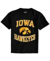 Champion Big Boys  Black Iowa Hawkeyes Circling Team Jersey T-shirt In Black