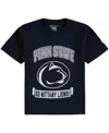 Champion Big Boys  Navy Distressed Penn State Nittany Lions Strong Mascot T-shirt In Navy