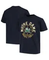 Champion Big Boys  Navy Notre Dame Fighting Irish Basketball T-shirt In Navy