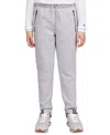 Champion Big Boys Double-knit Zip-pocket Active Pants In Grey Heath
