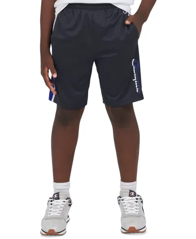 Champion Kids' Big Boys Mesh Shorts In Navy