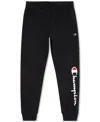Champion Kids' Signature Cotton Blend Terry Joggers In Black