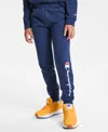 Champion Big Boys Signature Fleece Jogger Pants In Blue