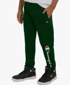 Champion Big Boys Signature Fleece Jogger Pants In Green