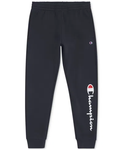 Champion Kids' Big Boys Signature Joggers In Navy