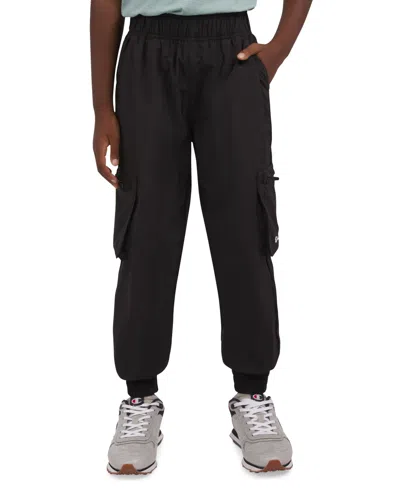 Champion Kids' Big Boys Woven Cargo Joggers In Black