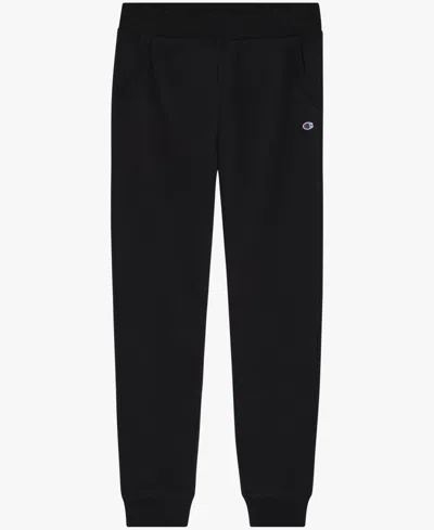 Champion Kids' Big Girls Fleece Jogger Pants In Black