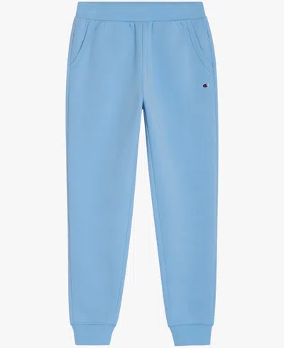 Champion Kids' Big Girls Fleece Jogger Pants In Blue