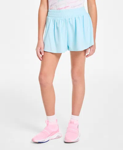 Champion Kids' Big Girls Woven Pull-on Shorts In Blue