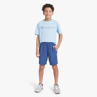 Champion Big Kid Boys Cargo Short In Blue
