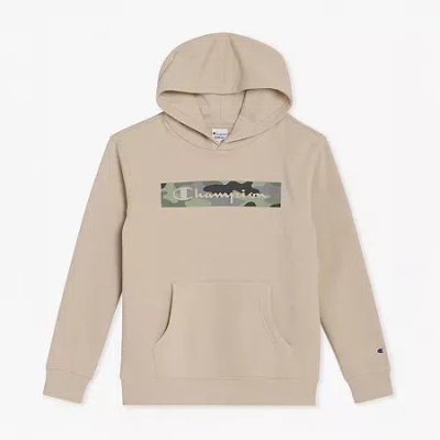 Champion Big Kid Boys Long Sleeve Fleece Active Hoodie In Animal Print