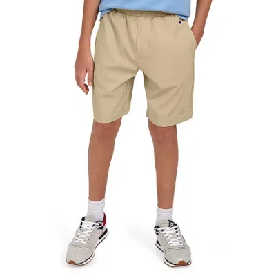 Champion Big Kid Boys Stretch Fabric Pull-on Short In Neutral