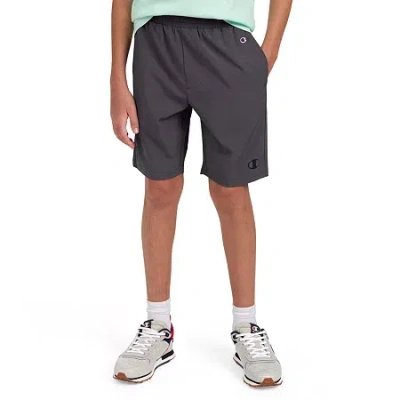 Champion Big Kid Boys Stretch Fabric Pull-on Short In Black