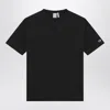 Champion Navy Blue Cotton Crew-neck T-shirt In Black