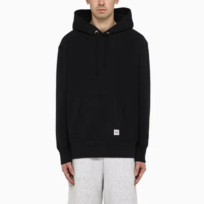 Champion Black Cotton Hoodie