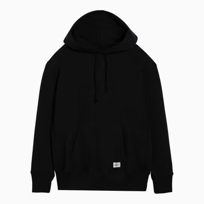 CHAMPION CHAMPION BLACK COTTON HOODIE