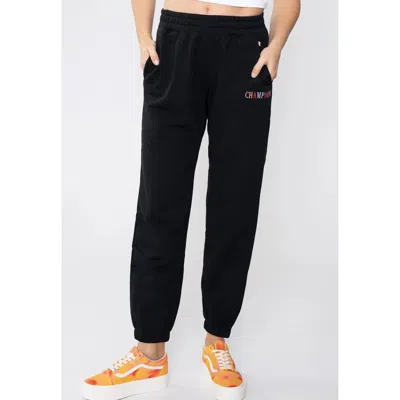 Champion Black Cotton Joggers (workout Pants)