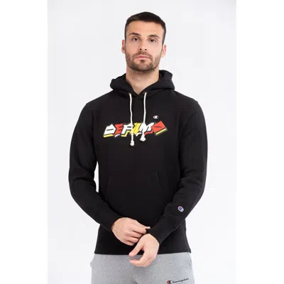 Champion Black Cotton Sweatshirt