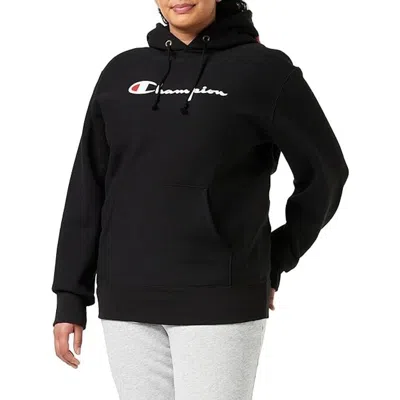 Champion Black Cotton Sweatshirt