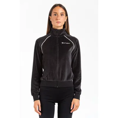 Champion Black Cotton Sweatshirt