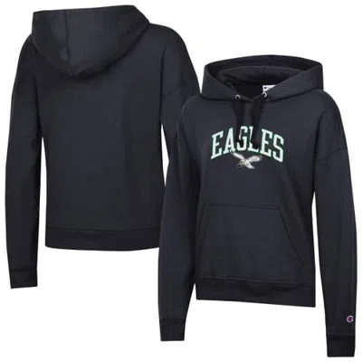 Champion Black Philadelphia Eagles Powerblend Hoodie