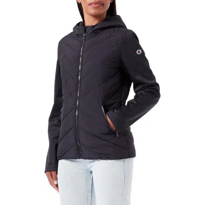 Champion Black Polyester Shell Jacket