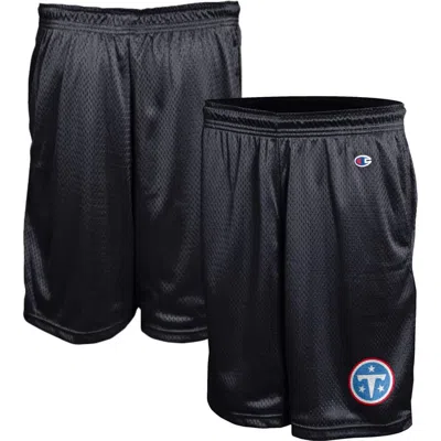 Champion Black Tennessee Titans Classic Mesh Shorts