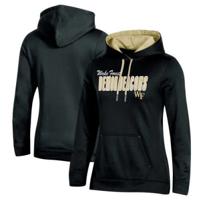 Champion Black Wake Forest Demon Deacons Team Pullover Hoodie