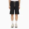 CHAMPION CHAMPION BLUE COTTON BLEND BERMUDA SHORTS