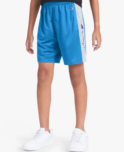 Champion Kids' Boys' 8-20 Active Mesh Pull-on Shorts In Blue