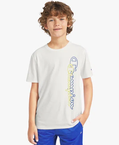 Champion Kids' Boys' 8-20 Graphic Short-sleeve T-shirt In White