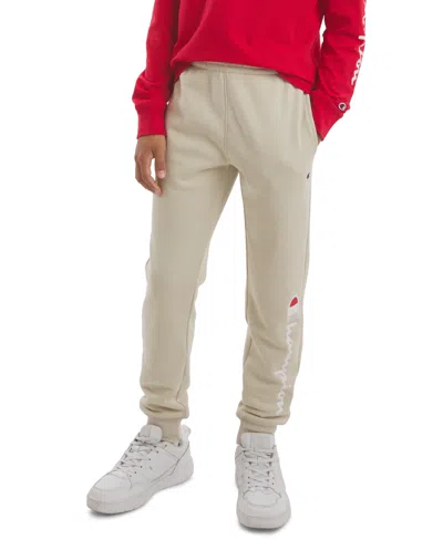 Champion Kids' Boys' 8-16 Signature Tonal Hd Jogger Pants In Cream