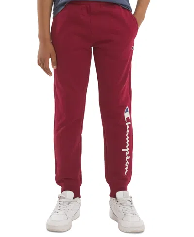 Champion Kids' Boys' 8-16 Signature Tonal Hd Jogger Pants In Rumba Red