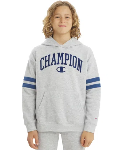 Champion Kids' Boys' 8-20  Logo Oversized Hoodie In Gray Heather