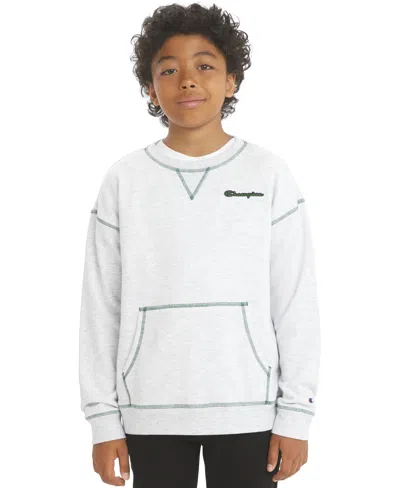 Champion Kids' Boys' 8-20 Oversized Sweatshirt In White